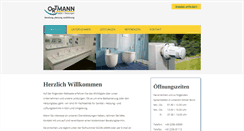 Desktop Screenshot of ortmann-heizung.de